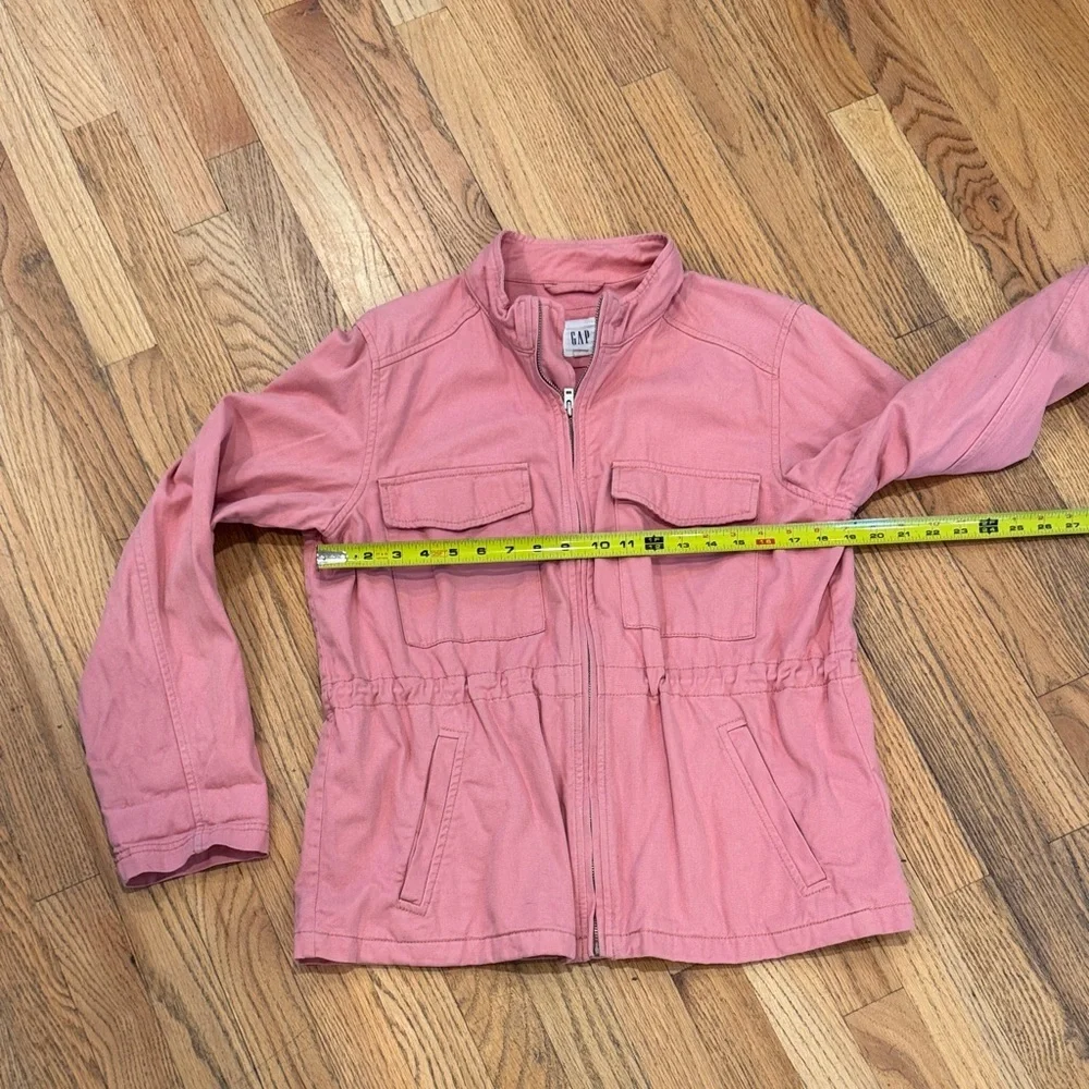 GAP Women's Pink Utility Jacket - Picture 4 of 13